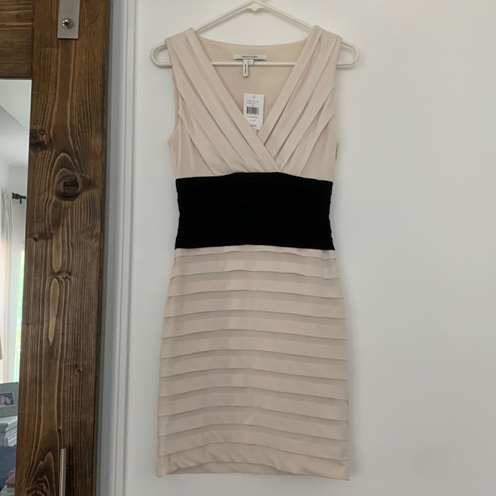 Max and Cleo Champagne cocktail dress